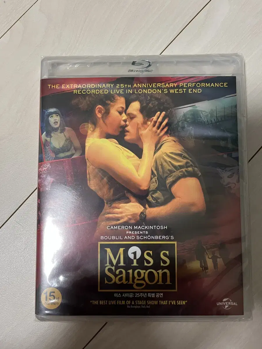 미스사이공 25주년 블루레이 DVD (미개봉)